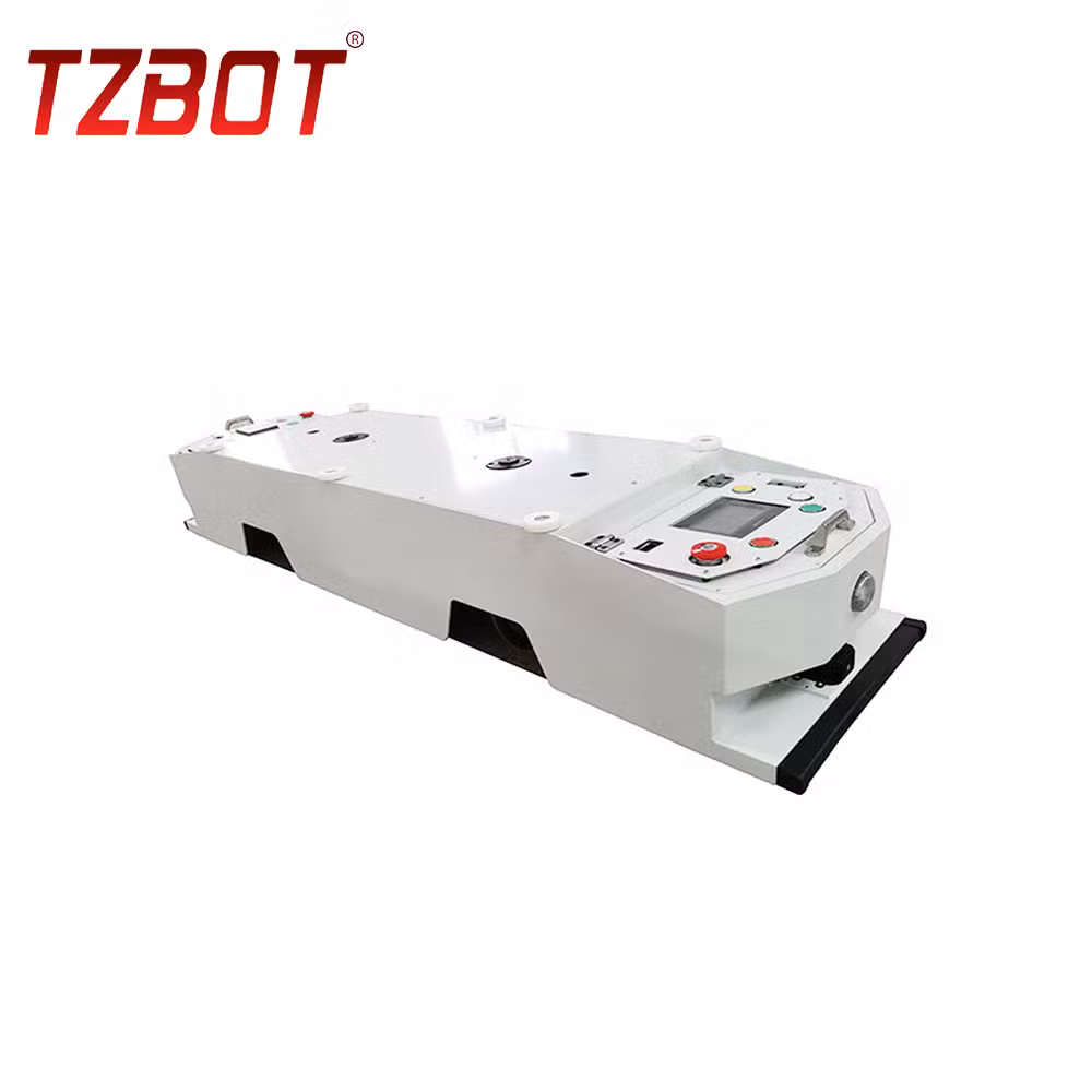 Tzbot China Manufacture 500kg Heavy Load Capacity Industrial Way Lurking Agv Robot with Unmanned Cha