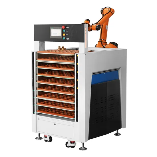 Full Guards Collaborative Robot Station for CNC Machine Tool Tending - Cobot Robot and CNC Machine